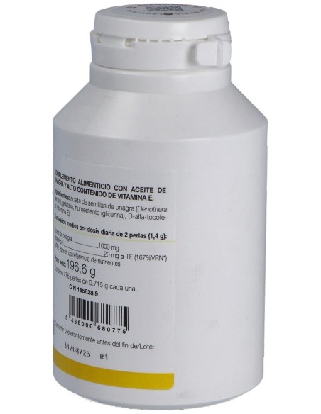 Aceite De Onagra + Vit. E 275Perlas de Ana Maria Lajusticia