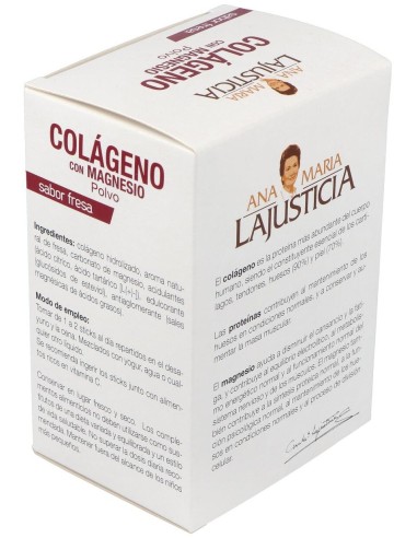 Colageno Con Magnesio Sabor Fresa 20Sticks de Ana Maria Lajusticia