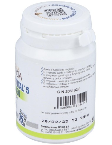 Magnesio Total 5 + Harpagofito 70Comp. de Ana Maria Lajusticia