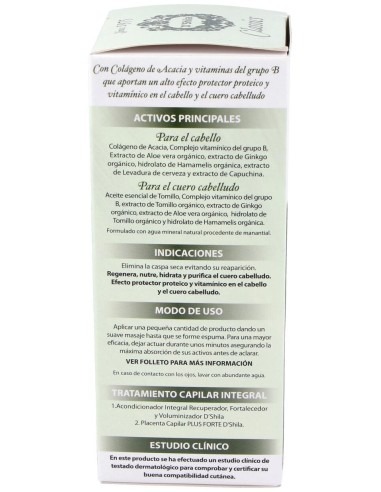 Champu Tomillo Caspa 300Ml. de Dshila