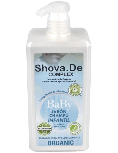 Baby Shova De Jabon Champu Infantil Aloe 1Litro de Shovade