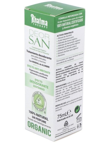 Deorsan Desodorante Roll On 75Ml. de Rhatma