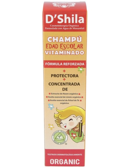 Champu Vitaminado Esp.Escolar (Parasitos) 250Ml de Dshila
