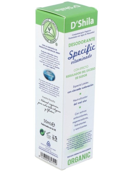Desodorante Specific Tubo 50Ml de Dshila
