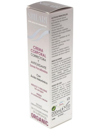 Shilart Crema Corp. Correctora Y Antiox 200Ml de Shilart