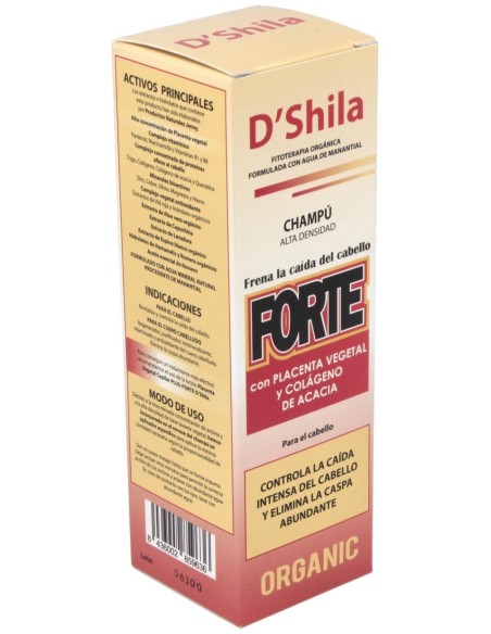 Champu Forte Con Placenta Vegetal Y Colageno 125Ml de Dshila