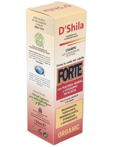 Champu Forte Con Placenta Vegetal Y Colageno 125Ml de Dshila