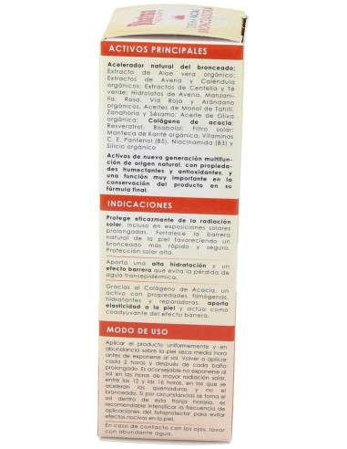 Crema Facial Bronceadora Spf30 60Ml. de Rhatma