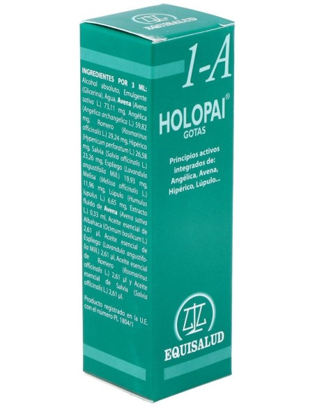Pai-1A Holopai (Equilibrante Nervioso) 31Ml. de Equisalud