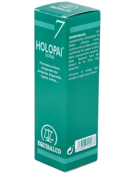 Pai-7 Holopai (Regulador:Hipofisis-Ovarios) 31Ml. de Equisalud