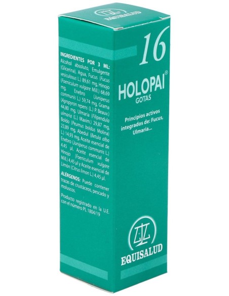 Pai-16 Holopai (Terreno Obesidad) 31Ml. de Equisalud