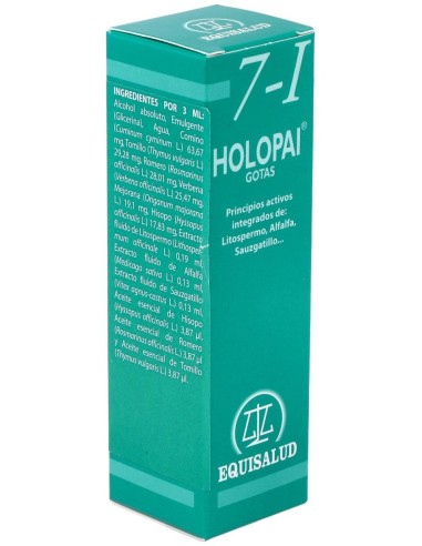 Pai-7-I Holopai (Control Exceso Ovarico) 31Ml. de Equisalud
