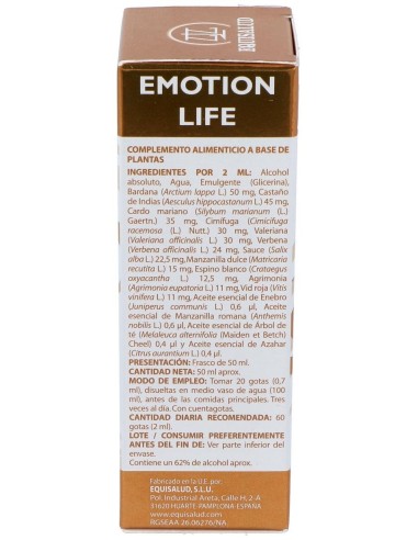 Emotionlife Control 50Ml. de Equisalud