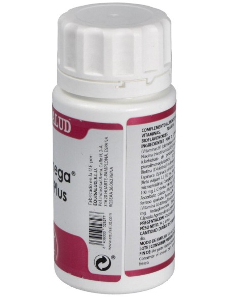 Holomega Ferro Plus 180 Cap. de Equisalud