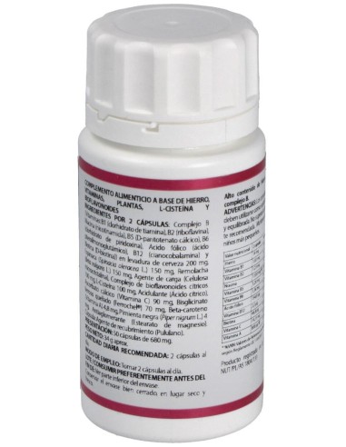 Holomega Ferro Plus 180 Cap. de Equisalud