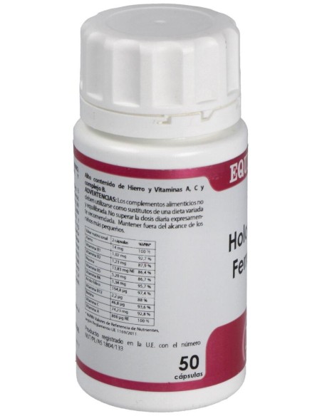 Holomega Ferro Plus 180 Cap. de Equisalud
