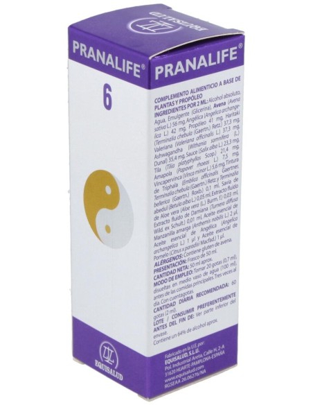 Pranalife 6 50Ml. de Equisalud