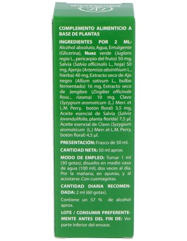 Holoextract Parasistop 50Ml. de Equisalud