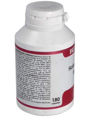 Holomega Hair 180Cap. de Equisalud