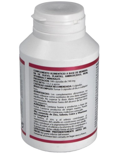 Holomega Hair 180Cap. de Equisalud