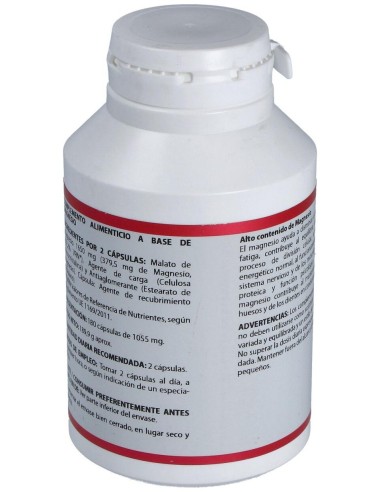 Holomega Malato De Magnesio 180Cap. de Equisalud