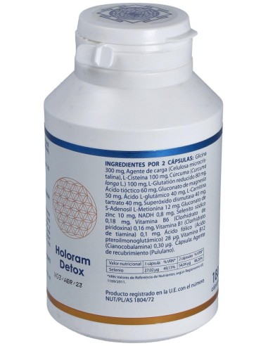 Holoram Detox 180Cap. de Equisalud