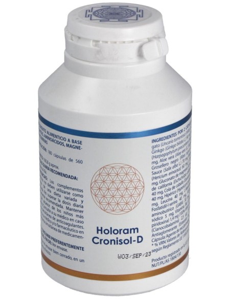 Holoram Cronisol-D (Cronidol) 180Cap. de Equisalud