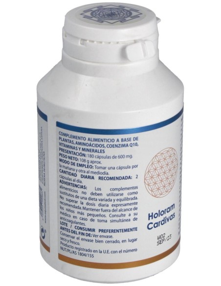 Holoram Cardivas 180Cap. de Equisalud