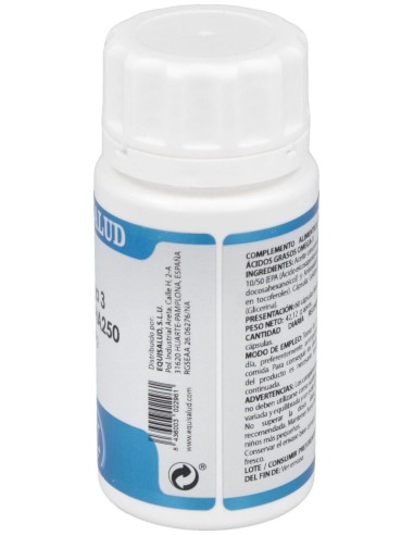 Omega 3 Dha Alto Contenido Epa50-Dha250 60Perlas de Equisalud