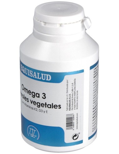Omega 3 Esteroles Vegetales Vit K2, D3, E 120Cap de Equisalud