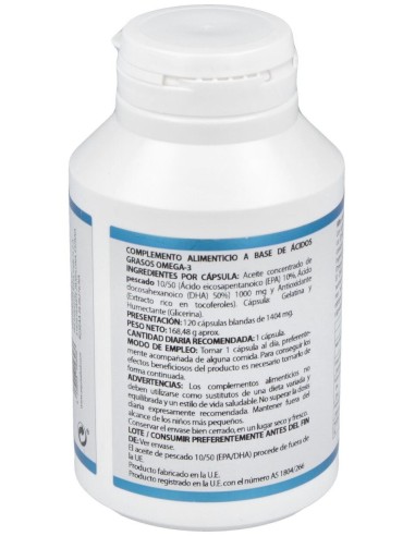 Omega 3 Dha Alto Contenido Epa100-Dha500 120Cap. de Equisalud