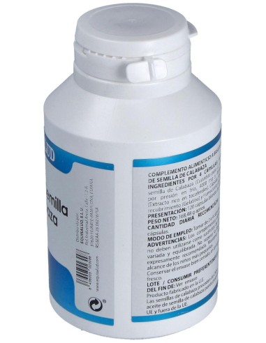 Aceite Semilla De Calabaza  1000 Mg  120 Perlas de Equisalud