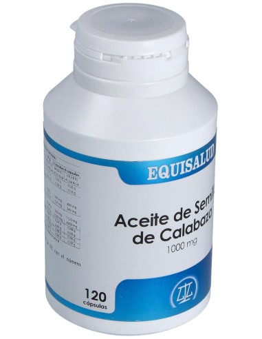 Aceite Semilla De Calabaza  1000 Mg  120 Perlas de Equisalud