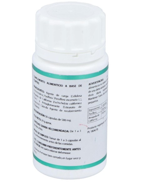Holofit Pasiflora 50Cap. de Equisalud