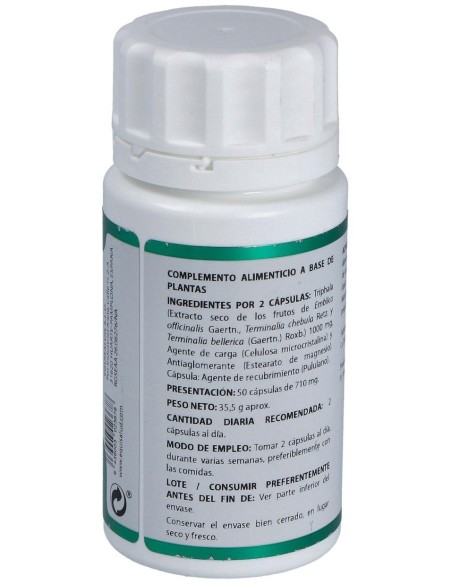 Holofit Ayurveda Triphala 50Cap. de Equisalud