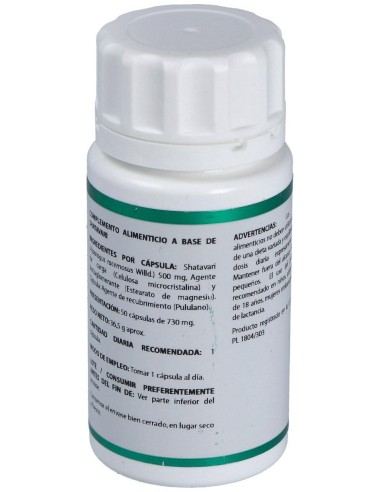 Holofit Ayurveda Shatavari 50Cap. de Equisalud