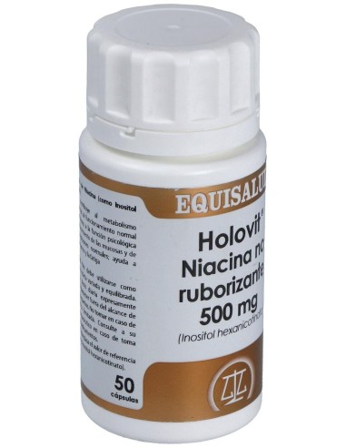 Holovit Niacina No Ruborizante 500 Mg 50 Cap de Equisalud