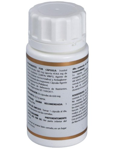 Holovit Niacina No Ruborizante 500 Mg 50 Cap de Equisalud