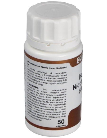 Holovit Nicotinamida 500Mg. 50Cap. de Equisalud
