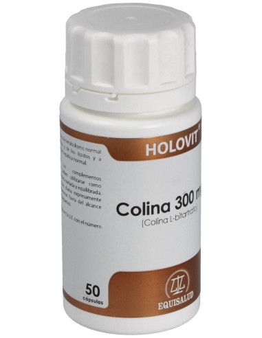 Holovit Colina 300Mg. 50Cap. de Equisalud