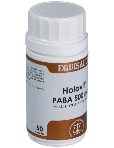 Holovit Paba 500Mg. 50Cap. de Equisalud