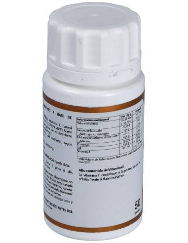 Holovit Vitamina E 400Ui 50Perlas de Equisalud