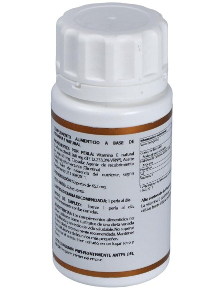 Holovit Vitamina E 400Ui 50Perlas de Equisalud