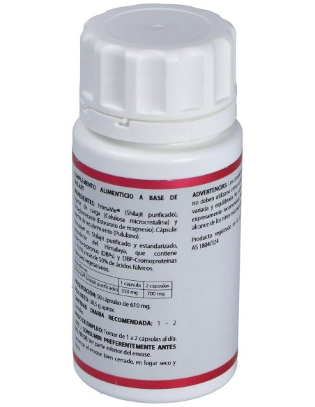 Holomega Shilajit 50 Cap de Equisalud