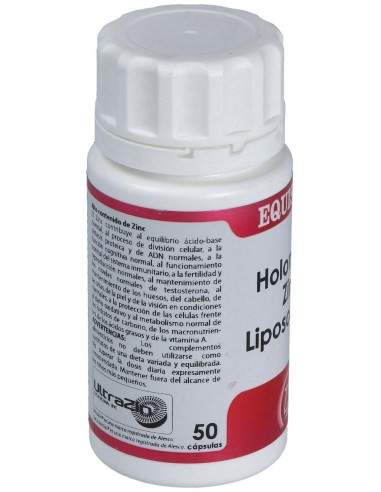 Holomega Zinc Liposomado 50Cap. de Equisalud