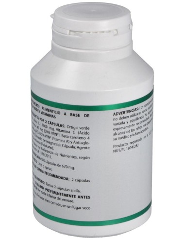 Holofit Ortiga Verde 180Cap. de Equisalud