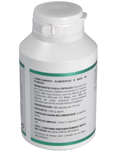 Holofit Silimarina 180Cap. de Equisalud