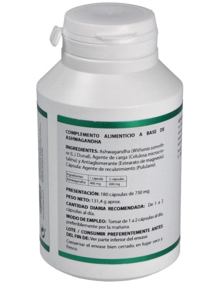 Holofit Ayurveda Ashwagandha 180Cap. de Equisalud