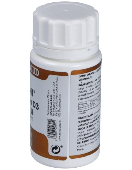 Holovit Vit. D3 2000Ui (Colecalciferol) 50Cap. de Equisalud