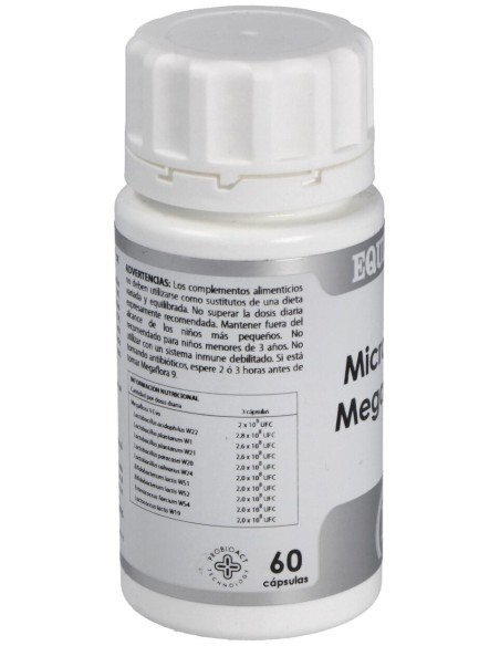 Microbiota Megaflora 60Cap. de Equisalud